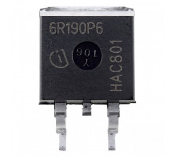 Полевые транзисторы INFINEON IPB60R190P6 (D2-PAK)/6R190P6Полевой транзистор N-MOSFET 650В 57А#2167187