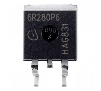 Полевые транзисторы INFINEON IPB60R280P6 (D2-PAK)/6R280P6Полевой транзистор N-MOSFET 650В 39А#2167186