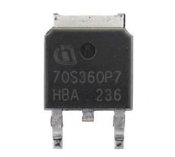 Полевые транзисторы INFINEON IPD70R360P7S (TO-252)/70S360P7Полевой транзистор N-MOSFET 700В 7,5А#2167182