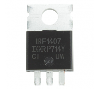 Полевые транзисторы INFINEON IRF1407 (TO-220) Полевой транзисторN-MOSFET 75В 130А#2167219