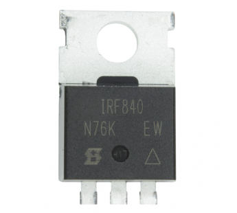 Полевые транзисторы INFINEON IRF840 (TO-220) Полевой транзисторN-MOSFET 500В 8А#2167706