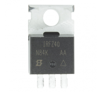 Полевые транзисторы INFINEON IRFZ40 (TO-220) Полевой транзисторN-MOSFET 60В 50А#2168929