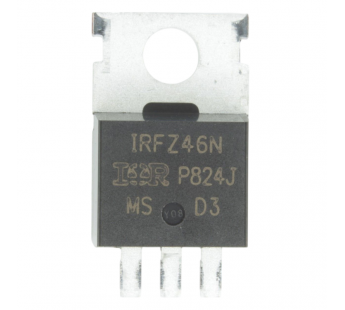 Полевые транзисторы INFINEON IRFZ46N (TO-220AB) Полевой транзисторN-MOSFET 55В 53А#2168926