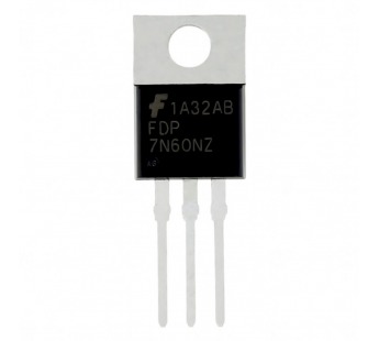 Полевые транзисторы ONS FDP7N60NZ (TO-220) Полевой транзисторN-MOSFET 600В 6,5А#2168861