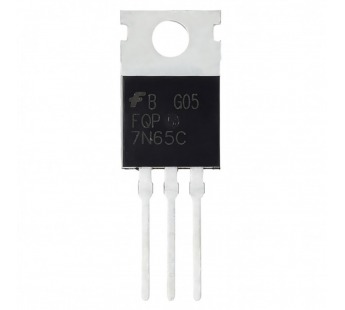 Полевые транзисторы ONS FQP7N65C (TO-220) Полевой транзисторN-MOSFET 650В 7А#2168853