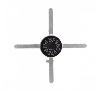 Полевые транзисторы Philips BF960 (TO-50) Полевой транзисторN-MOSFET 20В 0,03А 900МГц#2169240