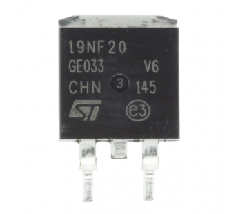 Полевые транзисторы STM STB19NF20 (D2-PAK) Полевой транзисторN-MOSFET 200В 15А#2169225