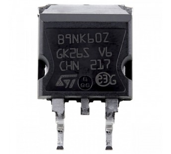 Полевые транзисторы STM STB9NK60ZT4 (D2-PAK) Полевой транзисторN-MOSFET 600В 7А#2169294