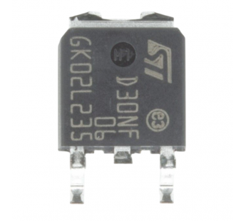 Полевые транзисторы STM STD30NF06T4 (D-PAK) Полевой транзисторN-MOSFET 60В 28А#2169281