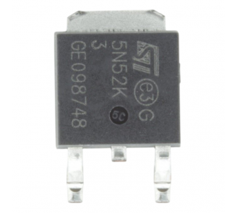 Полевые транзисторы STM STD5N52K3 (D-PAK) Полевой транзисторN-MOSFET 525В 4,4А#2169258