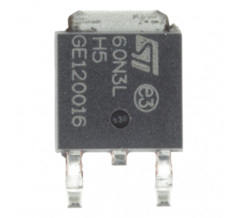 Полевые транзисторы STM STD60N3LH5 (D-PAK) Полевой транзисторN-MOSFET 30В 48А#2169262