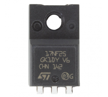 Полевые транзисторы STM STF17NF25 (TO-220FP) Полевой транзисторN-MOSFET 250В 17А#2169275