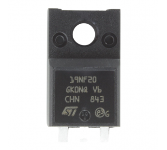 Полевые транзисторы STM STF19NF20 (TO-220FP) Полевой транзисторN-MOSFET 200В 15А#2169276