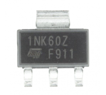 Полевые транзисторы STM STN1NK60Z (SOT-223) Полевой транзисторN-MOSFET 600В 0,3А#2169242