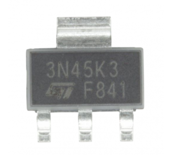 Полевые транзисторы STM STN3N45K3 (SOT-223) Полевой транзисторN-MOSFET 450В 0,6А#2169246