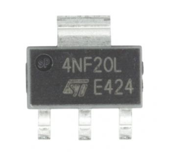 Полевые транзисторы STM STN4NF20L (SOT-223) Полевой транзисторN-MOSFET 200В 1А#2169249