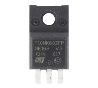 Полевые транзисторы STM STP10NK60ZFP (TO-220FP) Полевойтранзистор N-MOSFET 600В 10А#2169252