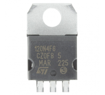 Полевые транзисторы STM STP120N4F6 (TO-220AB) Полевой транзисторN-MOSFET 40В 80А#2169256