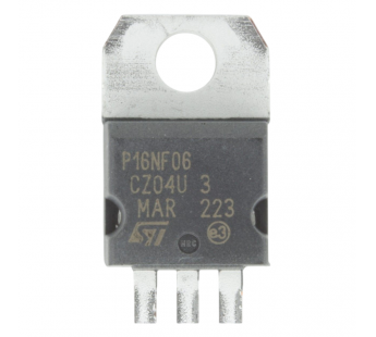Полевые транзисторы STM STP16NF06 (TO-220AB) Полевой транзисторN-MOSFET 60В 16А#2168140