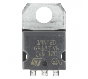 Полевые транзисторы STM STP19NF20 (TO-220AB) Полевой транзисторN-MOSFET 200В 15А#2168130
