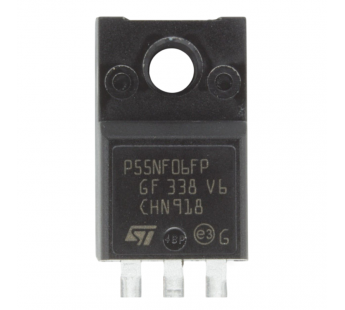 Полевые транзисторы STM STP55NF06FP (TO-220FP) Полевой транзисторN-MOSFET 60В 50А#2168075