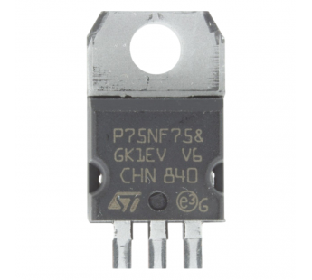 Полевые транзисторы STM STP75NF75 (TO-220) Полевой транзисторN-MOSFET 75В 80А#2168036