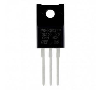 Полевые транзисторы STM STP9NK60ZFP (TO-220FP) Полевой транзисторN-MOSFET 600В 7А#2168232