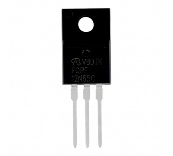 Полевые транзисторы VBSEMI FQPF12N65C-VB (TO-220FP) Полевойтранзистор N-MOSFET 650В 12А#2168245
