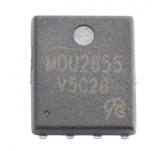 Полевые транзисторы VBSEMI MDU2655RH-VB (PowerDFN56) Полевойтранзистор N-MOSFET 30В 120А#2168242
