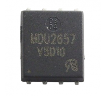 Полевые транзисторы VBSEMI MDU2657RH-VB (PowerDFN56) Полевойтранзистор N-MOSFET 30В 80А#2168240
