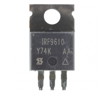 Полевые транзисторы VISHAY IRF9610 (TO-220) Полевой транзисторP-MOSFET 200В 1,8А#2168664