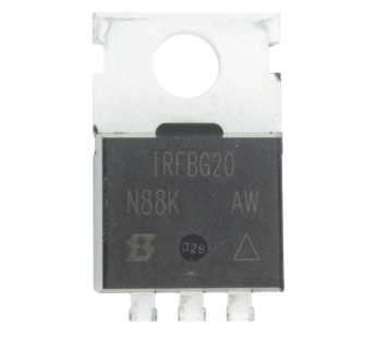 Полевые транзисторы VISHAY IRFBG20PBF (TO-220AB) Полевойтранзистор N-MOSFET 1000В 1,4А#2168652