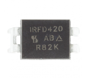 Полевые транзисторы VISHAY IRFD420 (DIP-4) Полевой транзисторN-MOSFET 500В 0,37А#2168650