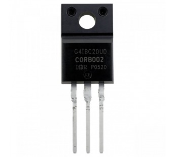 Биполярные транзисторы (IGBT) INFINEON IRG4IBC20UDPBF (TO-220FP)Биполярный транзистор IGBT 600В 6А#2166203