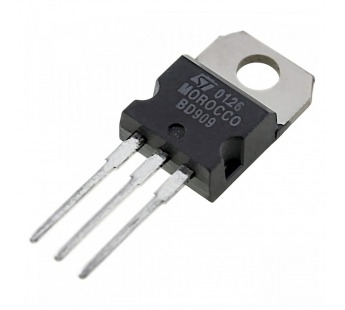 Биполярные транзисторы STM BD909 (TO-220) Биполярный транзисторNPN 80В 15А#2170081