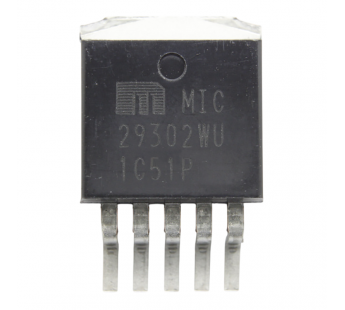 Стабилизаторы напряжения Microchip MIC29302WU-TR (D2-PAK-5)Стабилизатор напряжения 1,25...25В 3А#2166835