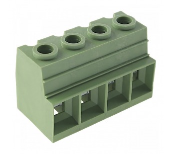 Винтовые клеммники KAIFENG KF137-15.0-04P-1G (Зеленый) Винтовойклеммник на плату 4 конт. шаг 15мм 1000В 125А#2170332