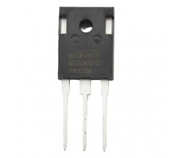Биполярные транзисторы (IGBT) maspower MSG80N60FQC (TO-247)Биполярный транзистор IGBT 600В 80А#2166241