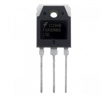 Биполярные транзисторы (IGBT) ONS FGA30N60LSD (TO-247-3LD)Биполярный транзистор IGBT 600В 30А#2166291