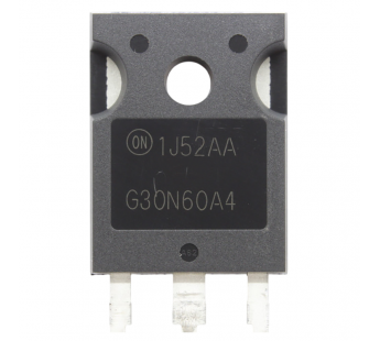 Биполярные транзисторы (IGBT) ONS HGTG30N60A4 (TO-247)Биполярный транзистор IGBT 600В 60А#2166283
