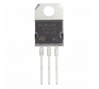 Биполярные транзисторы (IGBT) STM STGP19NC60HD (TO-220)Биполярный транзистор IGBT 600В 19А#2166313
