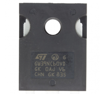 Биполярные транзисторы (IGBT) STM STGW39NC60VD (TO-247AC)Биполярный транзистор IGBT 600В 40А#2166311
