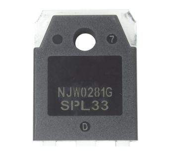 Биполярные транзисторы ONS NJW0281G (TO-3P) Биполярныйтранзистор NPN 250В 15А#2170074