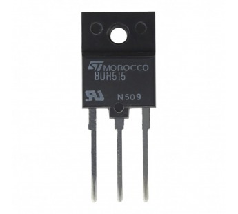 Биполярные транзисторы STM BUH515 (ISOWATT218) Биполярныйтранзистор NPN 700В 8А#2170121