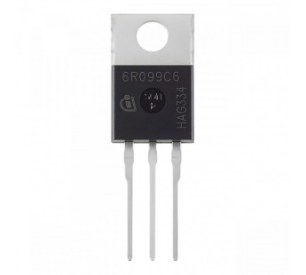 Полевые транзисторы INFINEON IPP60R099C6 (TO-220)/6R099C6 Полевойтранзистор N-MOSFET 650В 37,9А#2167263