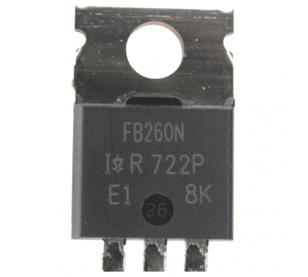 Полевые транзисторы INFINEON IRFB260NPBF (TO-220AB) Полевойтранзистор N-MOSFET 200В 56А#2168886