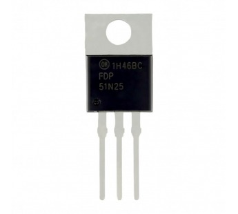 Полевые транзисторы ONS FDP51N25 (TO-220) Полевой транзисторN-MOSFET 250В 51А#2169069