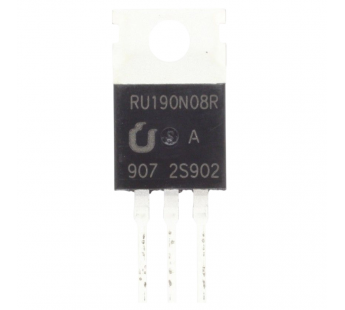 Полевые транзисторы Ruichips RU190N08R (TO-220) Полевой транзисторN-MOSFET 80В 190А#2169238