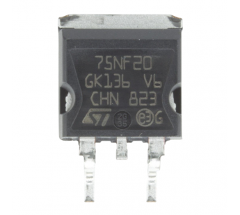 Полевые транзисторы STM STB75NF20 (D2-PAK) Полевой транзисторN-MOSFET 200В 75А#2169298