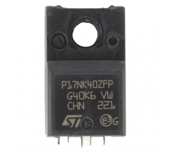 Полевые транзисторы STM STP17NK40ZFP (TO-220FP) Полевойтранзистор N-MOSFET 400В 15А#2168135
